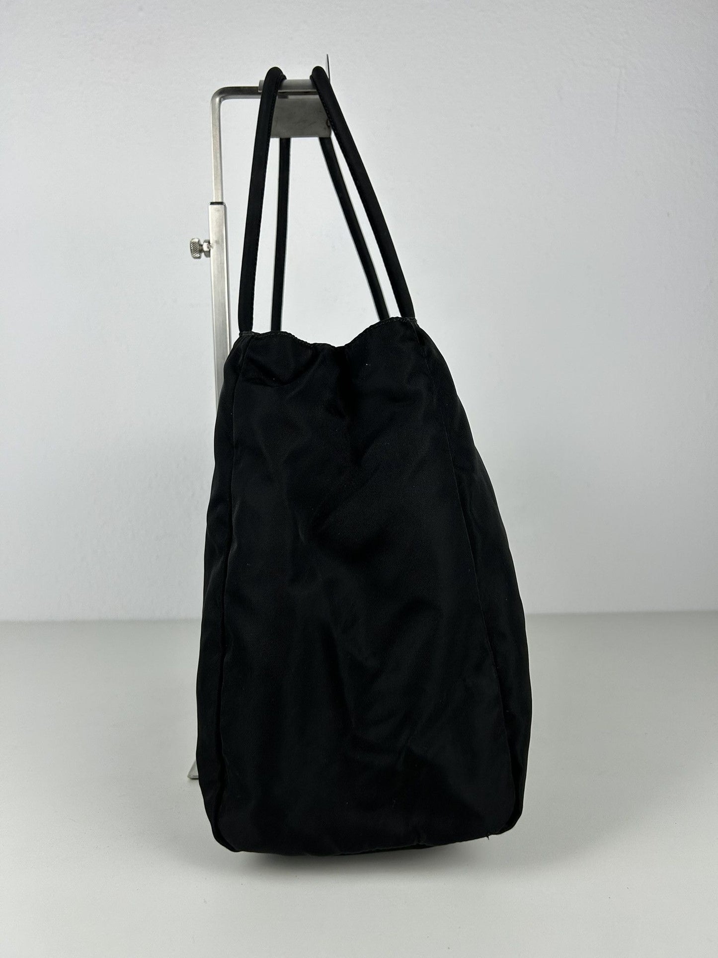 Vintage y2k prada tessuto city nylon triangle logo handbag
