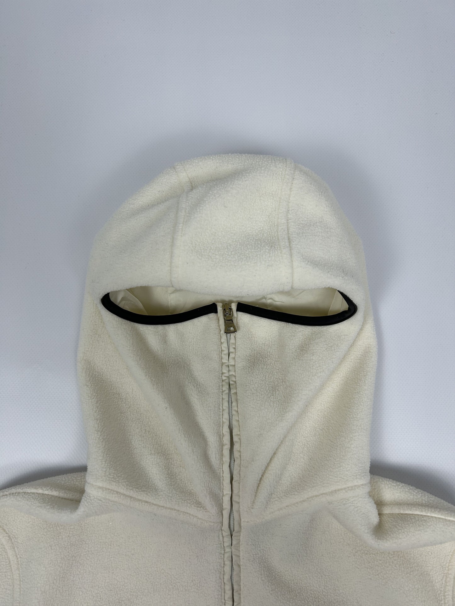 Vintage y2k archive prada sport red tab ninja hooded fleece