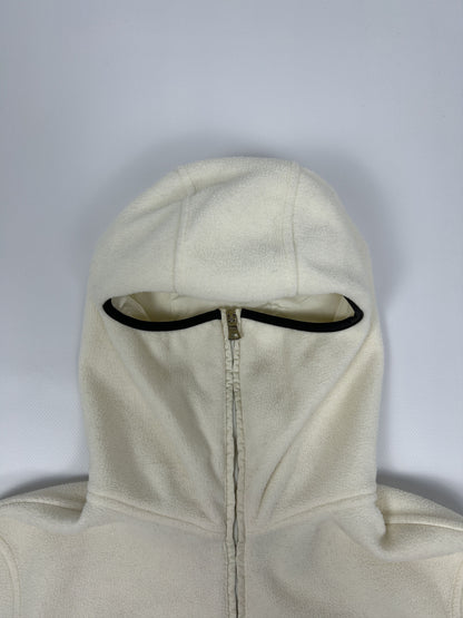 Vintage y2k archive prada sport red tab ninja hooded fleece