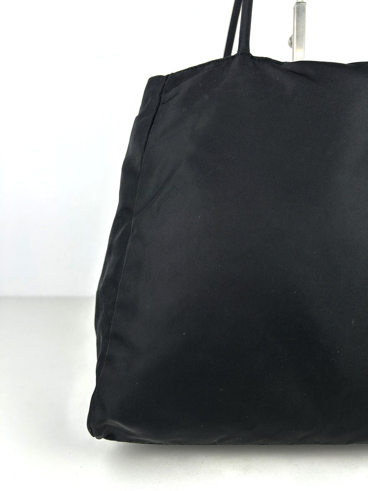Vintage y2k prada tessuto city nylon triangle logo handbag