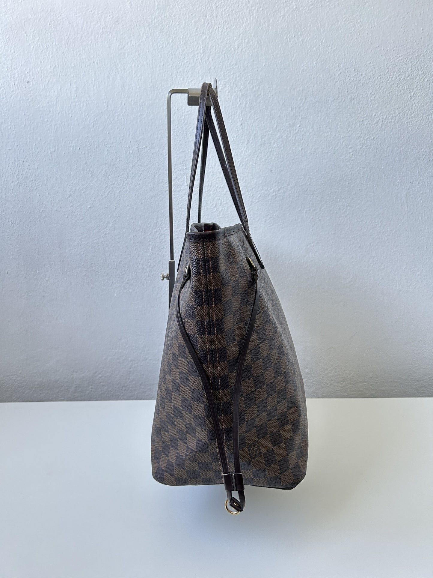 Louis vuitton damier ebene neverfull GM tote bag
