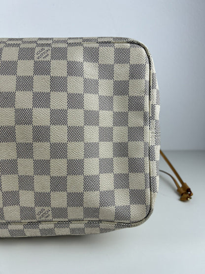 Louis Vuitton damier azur neverfull gm tote bag