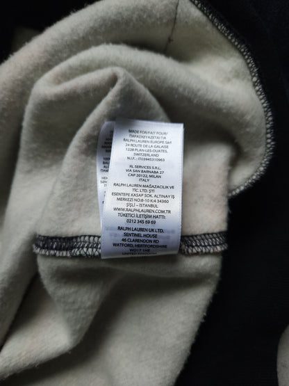 Ralph lauren patchwork print fleece lined zip hoodie