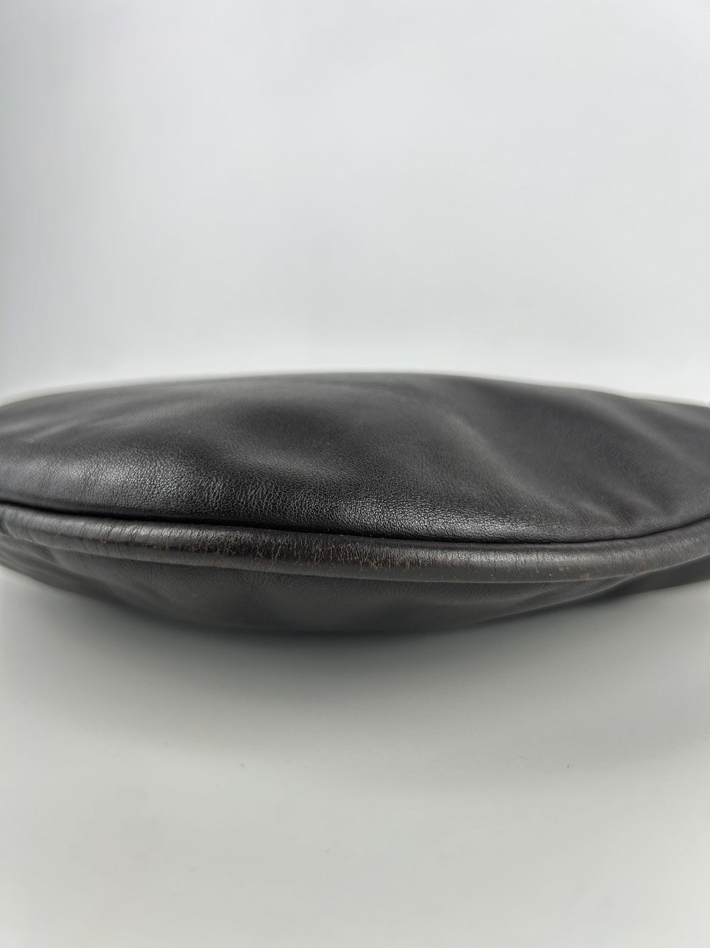 Vintage Gucci leather shoulder bag