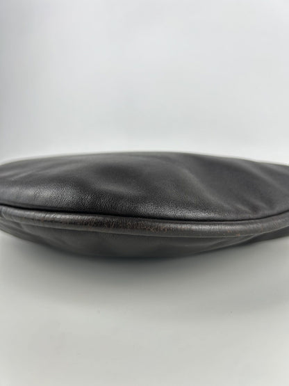 Vintage Gucci leather shoulder bag