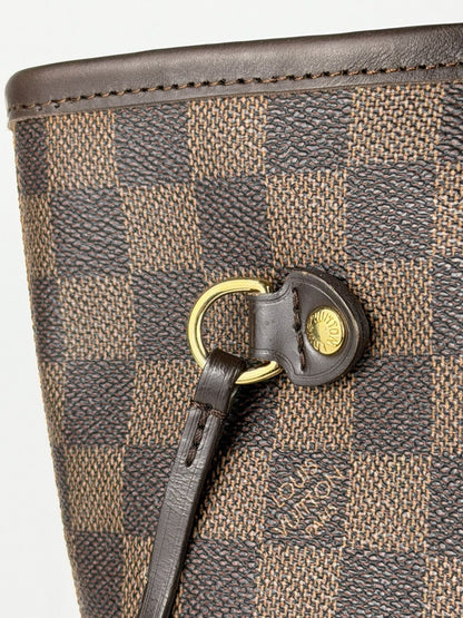 Louis Vuitton damier ebene neverfull mm tote bag