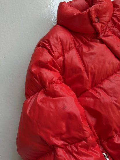Vintage moncler puffer jacket with badge