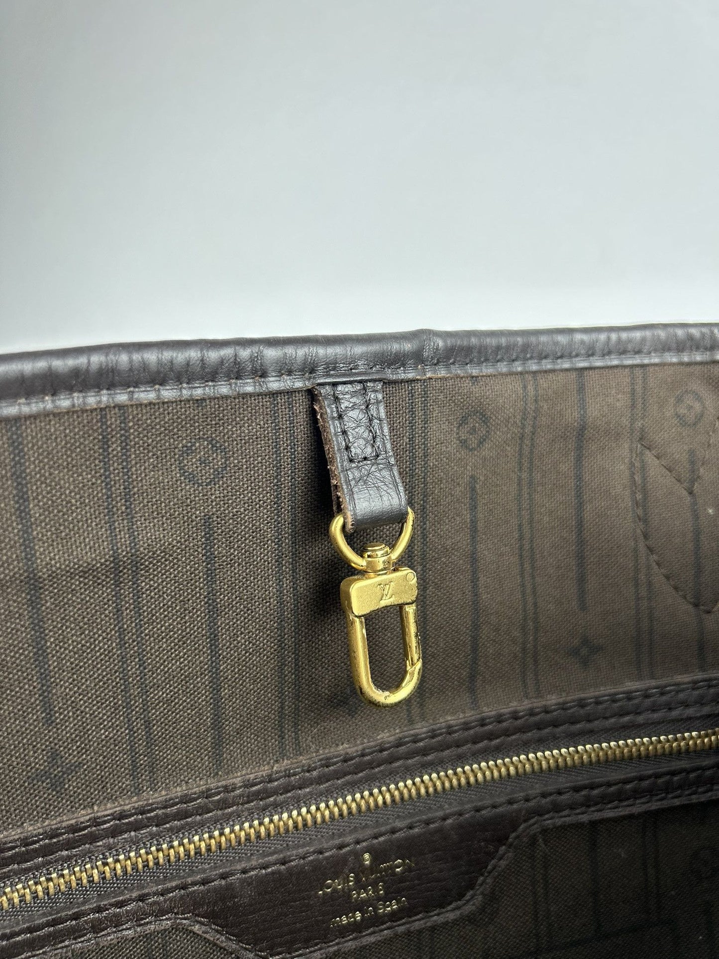 Louis Vuitton monogram idylle neverfull mm tote bag