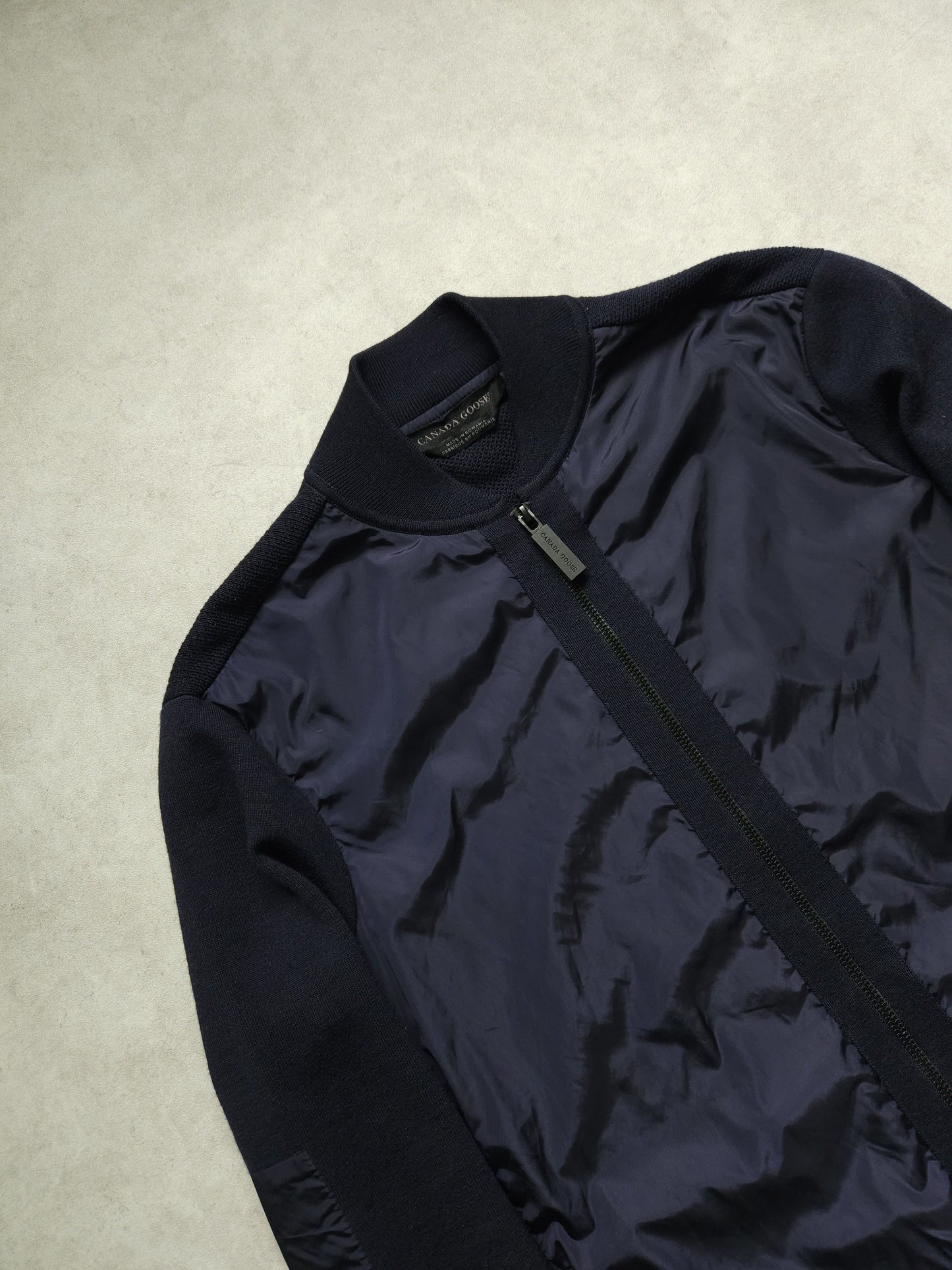 Canada goose windbridge merino wool and nylon light jacket