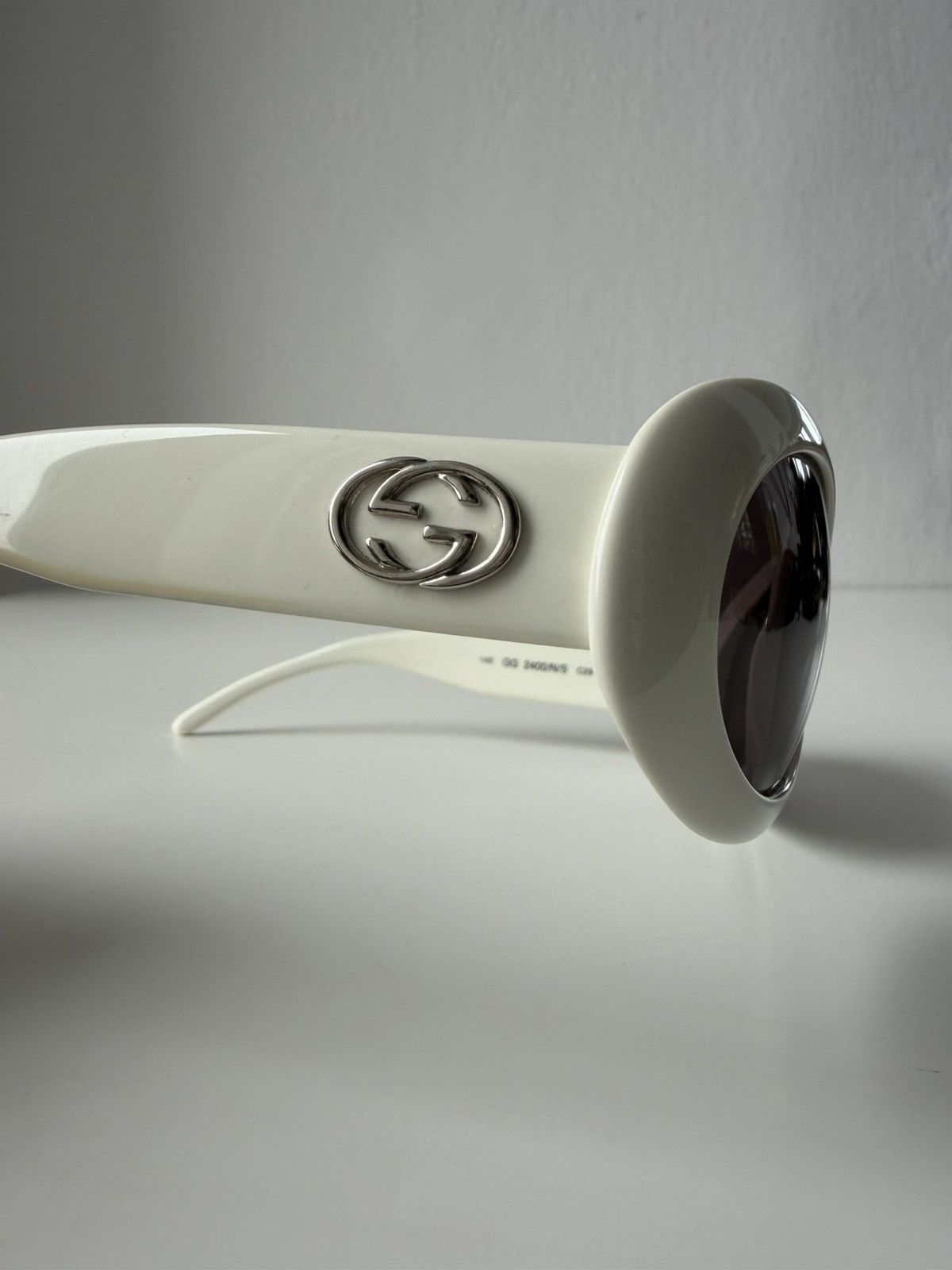 Vintage Gucci GG 2400/N/S oval sunglasses