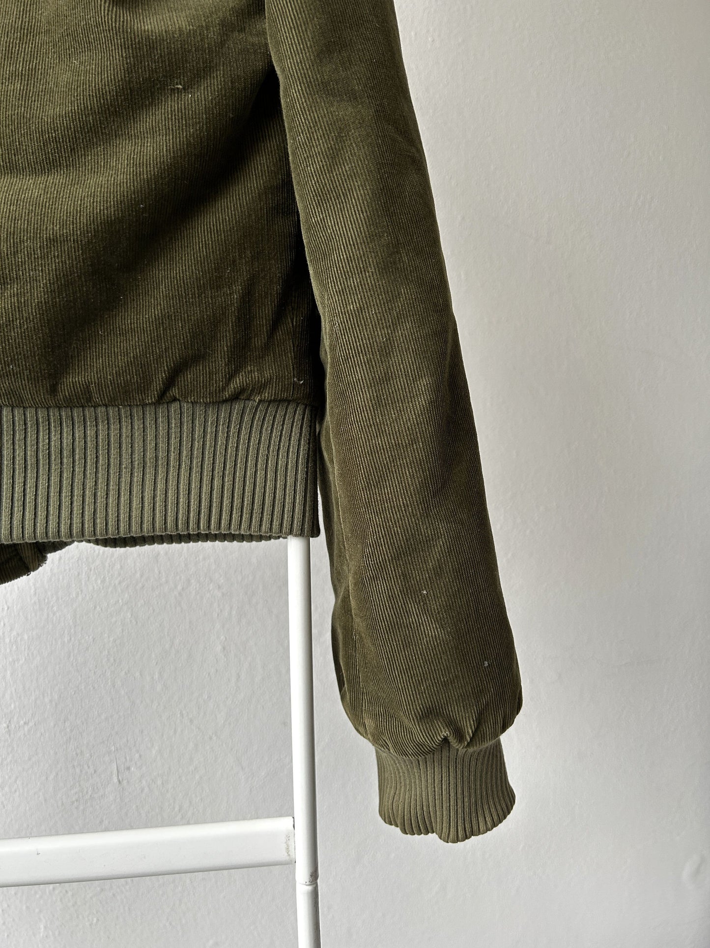 Archive y2k Dolce Gabbana corduroy hooded bomber