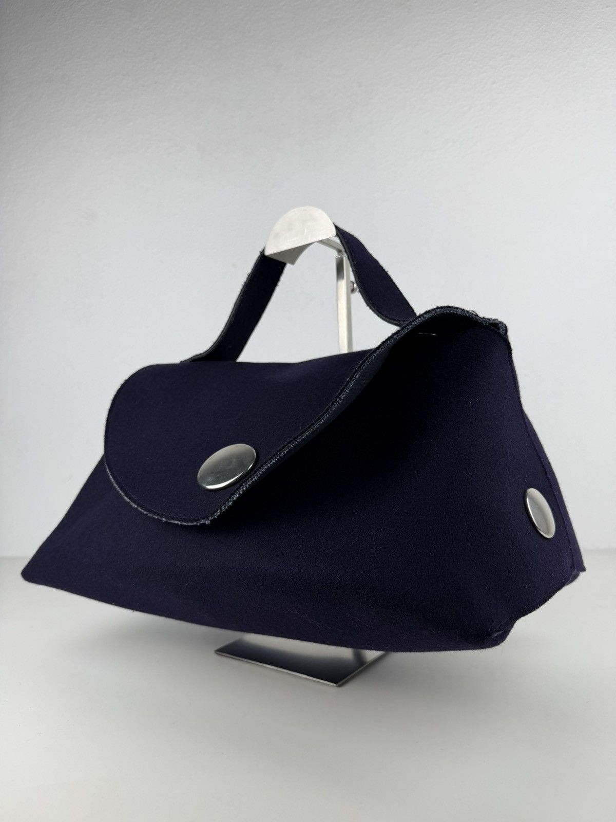 AW2014 Celine by Phoebe Philo wool felt orb bag