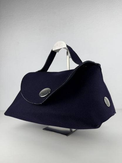 AW2014 Celine by Phoebe Philo wool felt orb bag
