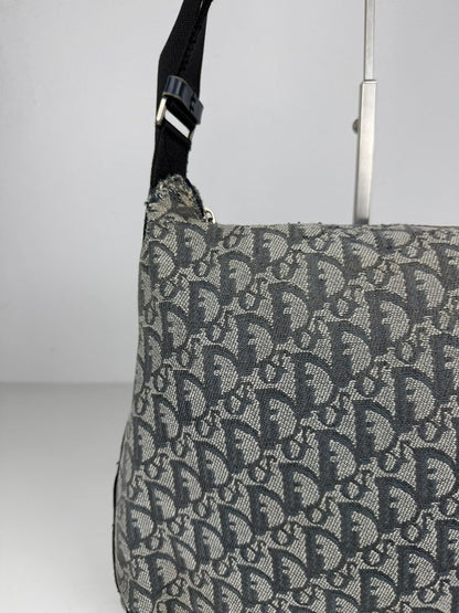 Vintage y2k dior trotter monogram canvas messenger bag