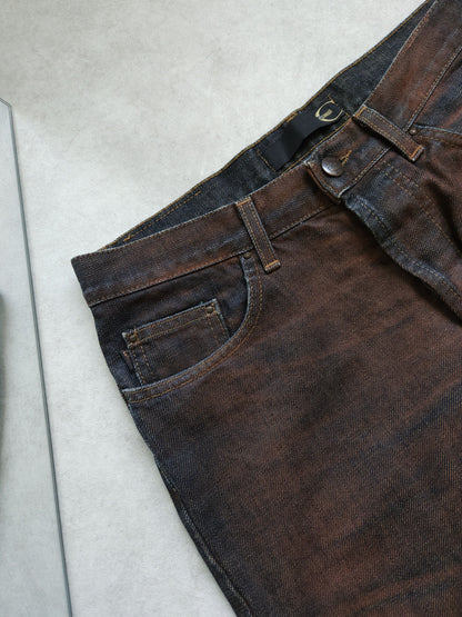 Archive y2k just cavalli overdyed slim denim
