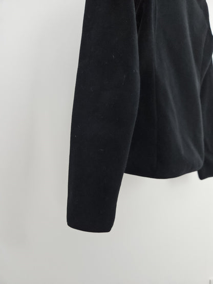 Prada sport red tab ninja fleece hoodie asymmetric zip