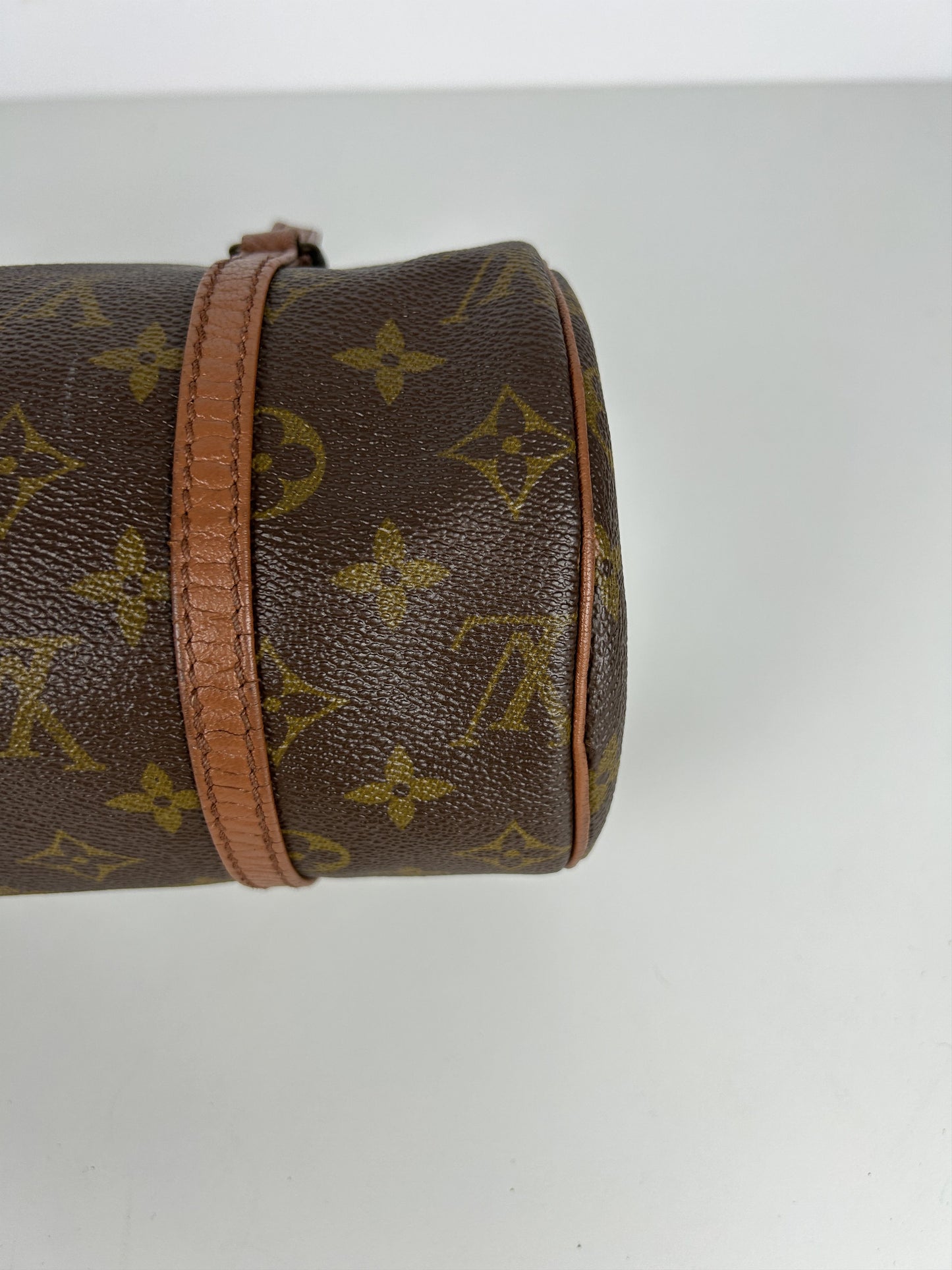 Vintage Louis Vuitton monogram papillon 26 mini boston bag