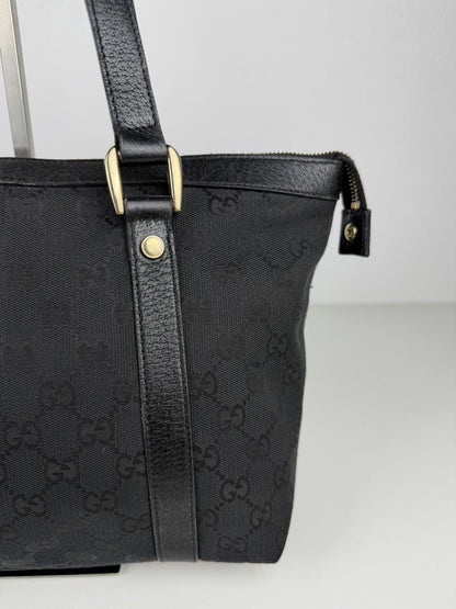 Gucci abbey GG monogram canvas tote