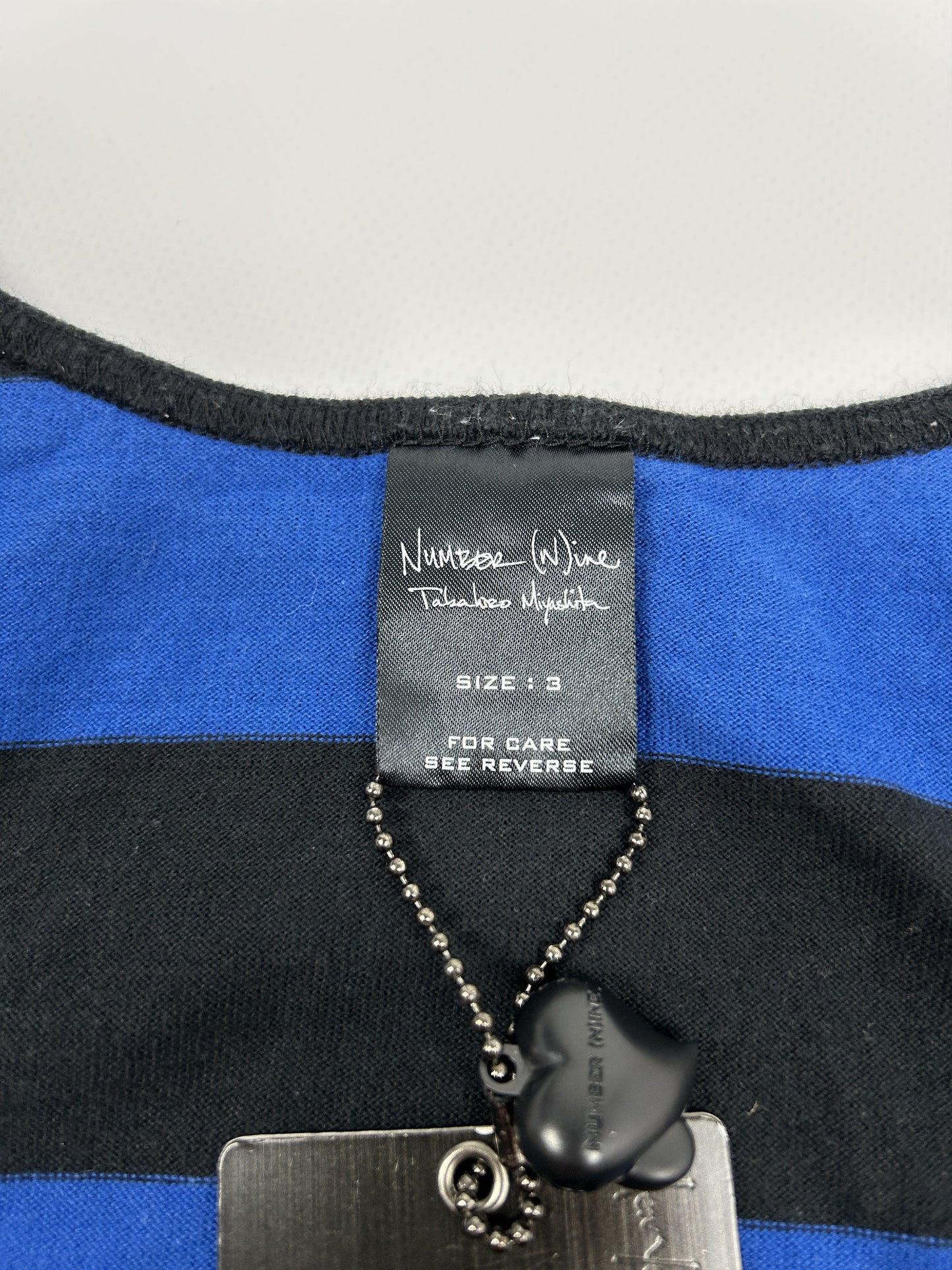 N(N) SS2003 touch me i'm sick striped tank top