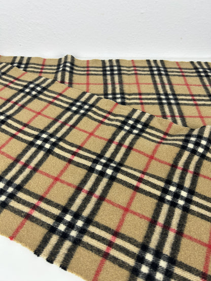 Vintage Burberry nova check cashmere scarf