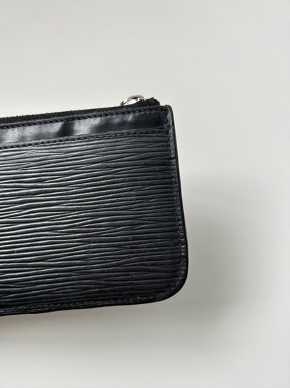 Vintage Louis Vuitton epi leather pochette cle large size