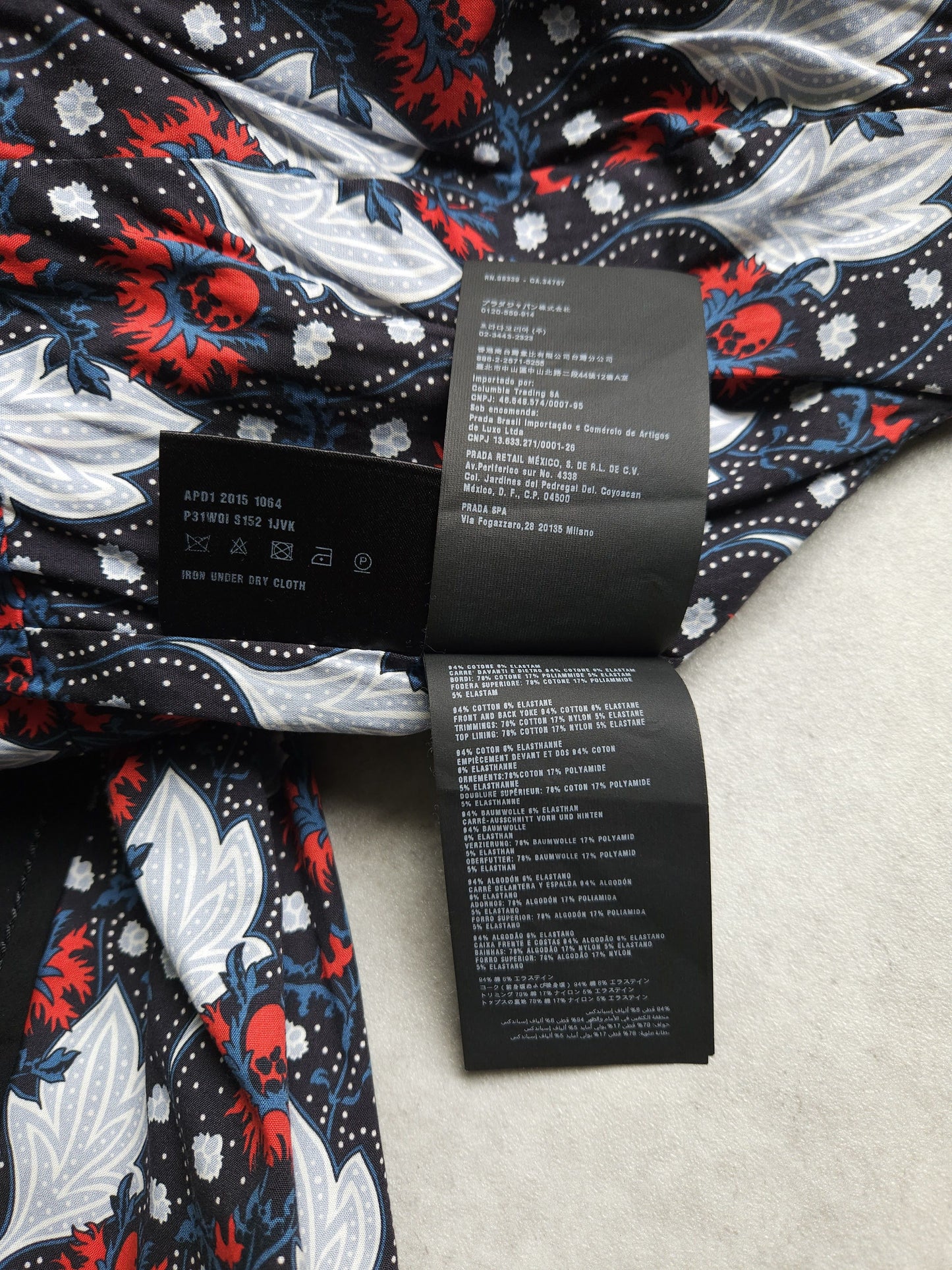 SS2015 Holliday & Brown prada floral sleeveless midi dress