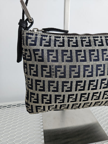 Fendi zucchino ff monogram canvas mini bag pochette