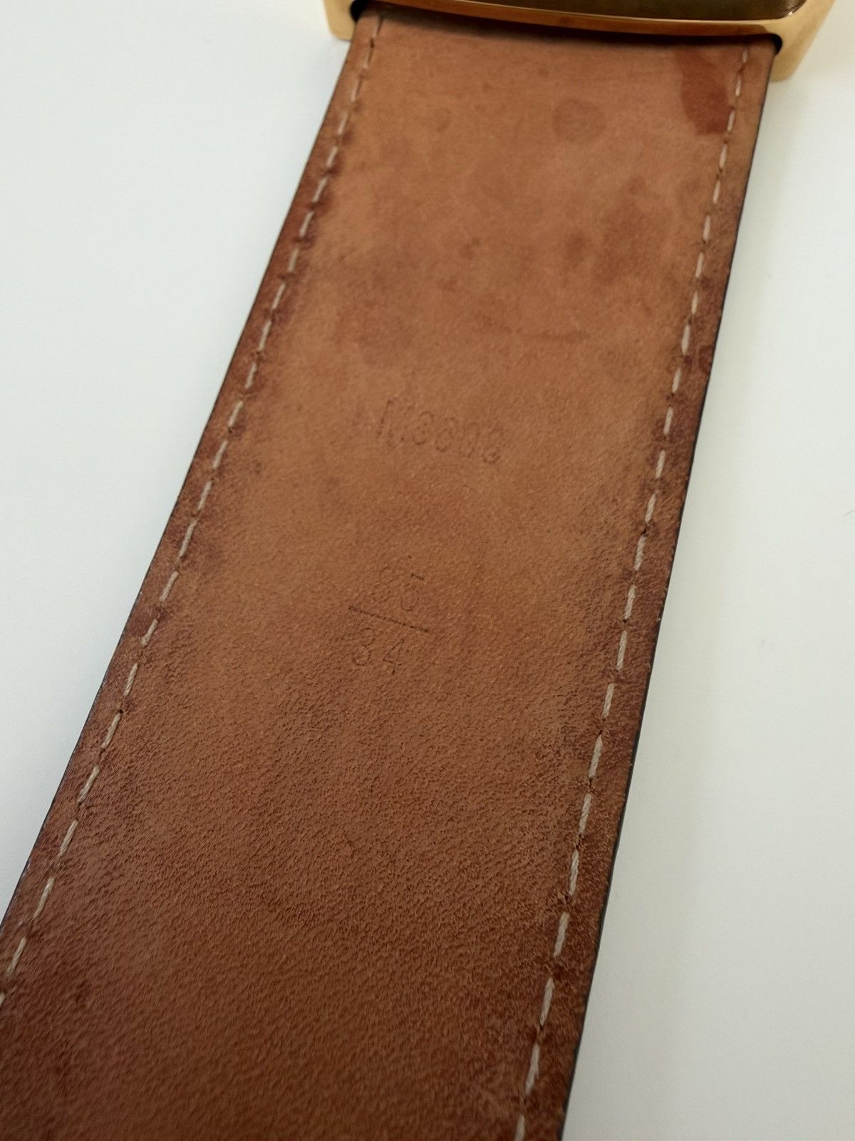 Louis Vuitton monogram initiales belt