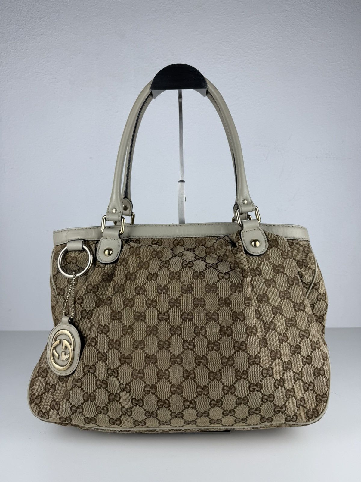 Gucci GG monogram canvas tote bag