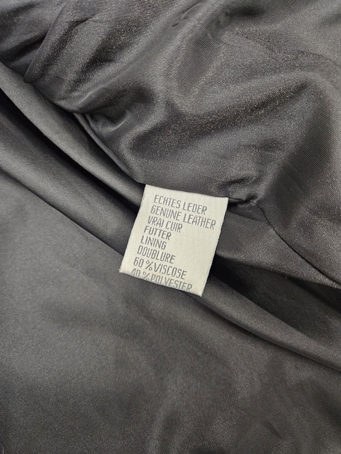 Vintage leather jacket