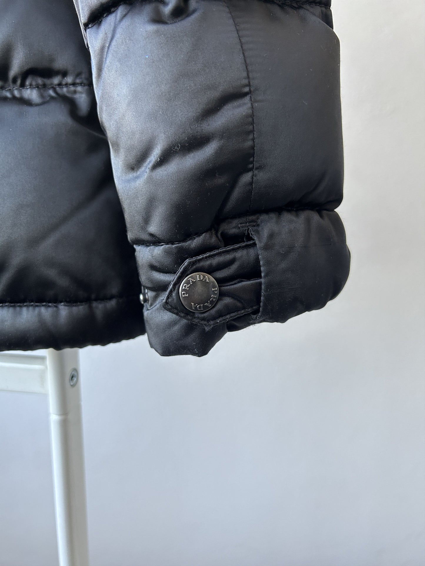 AW2010 Prada sport triangle logo puffer jacket