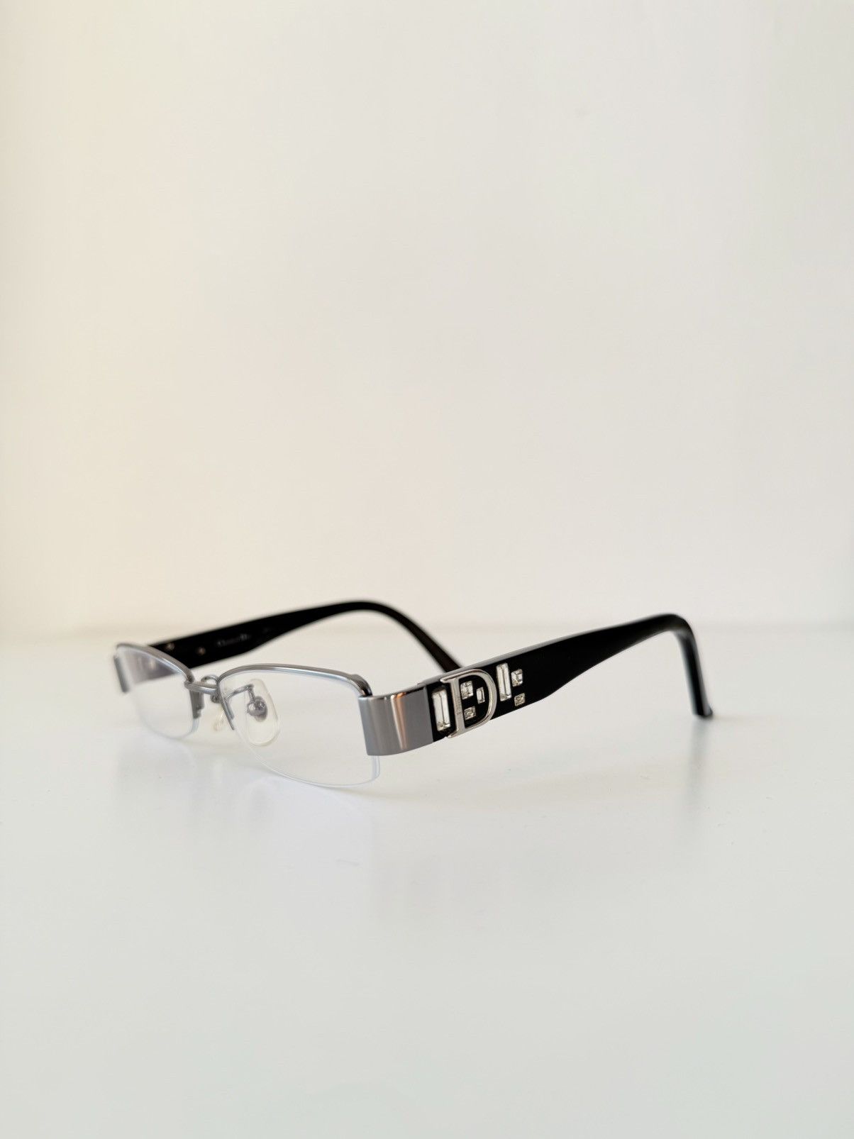 Vintage y2k Dior CD7681J rhinestone embellished glasses