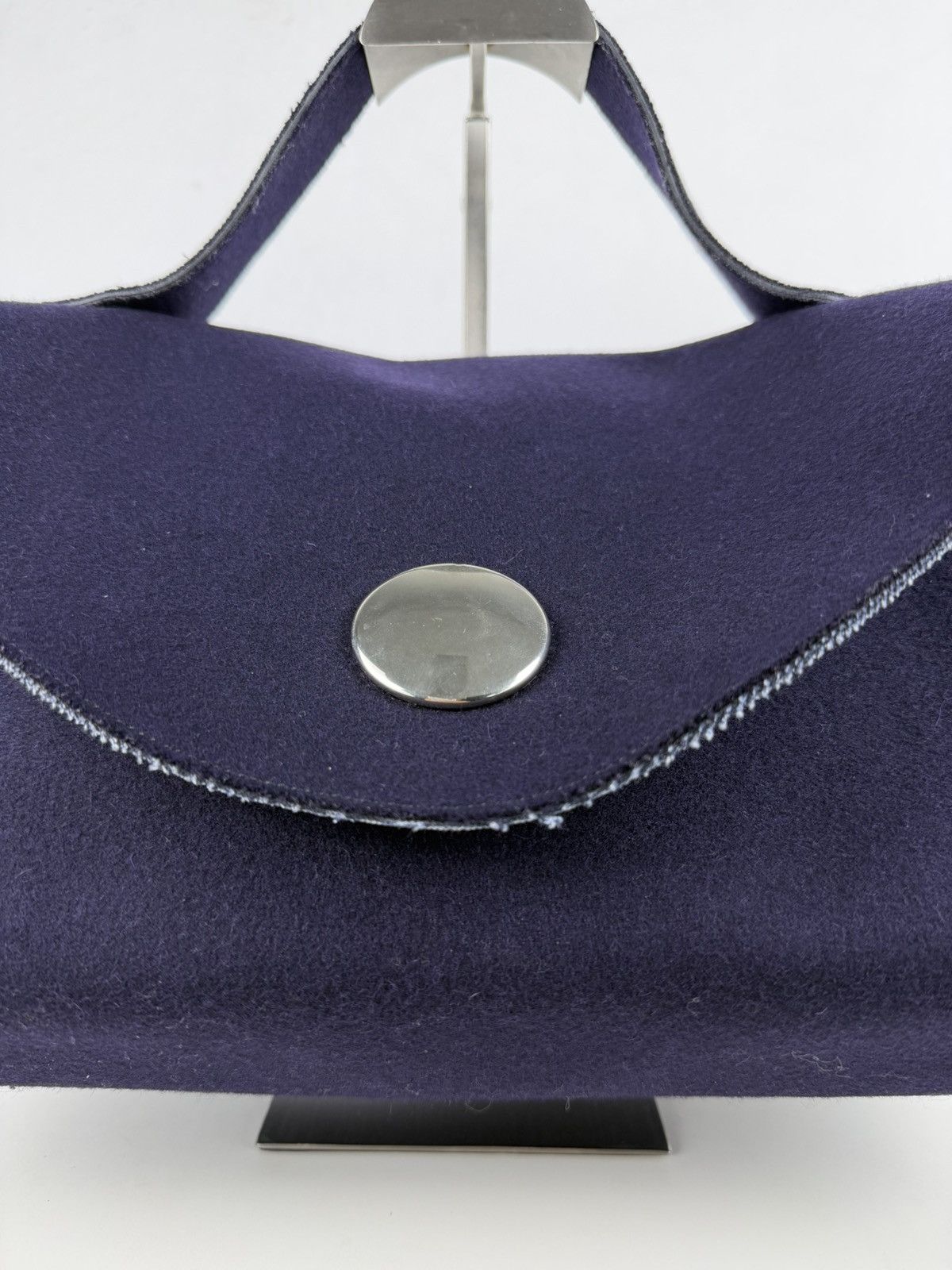 AW2014 Celine by Phoebe Philo wool felt orb bag