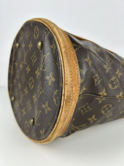 Vintage Louis Vuitton monogram bucket GM handbag