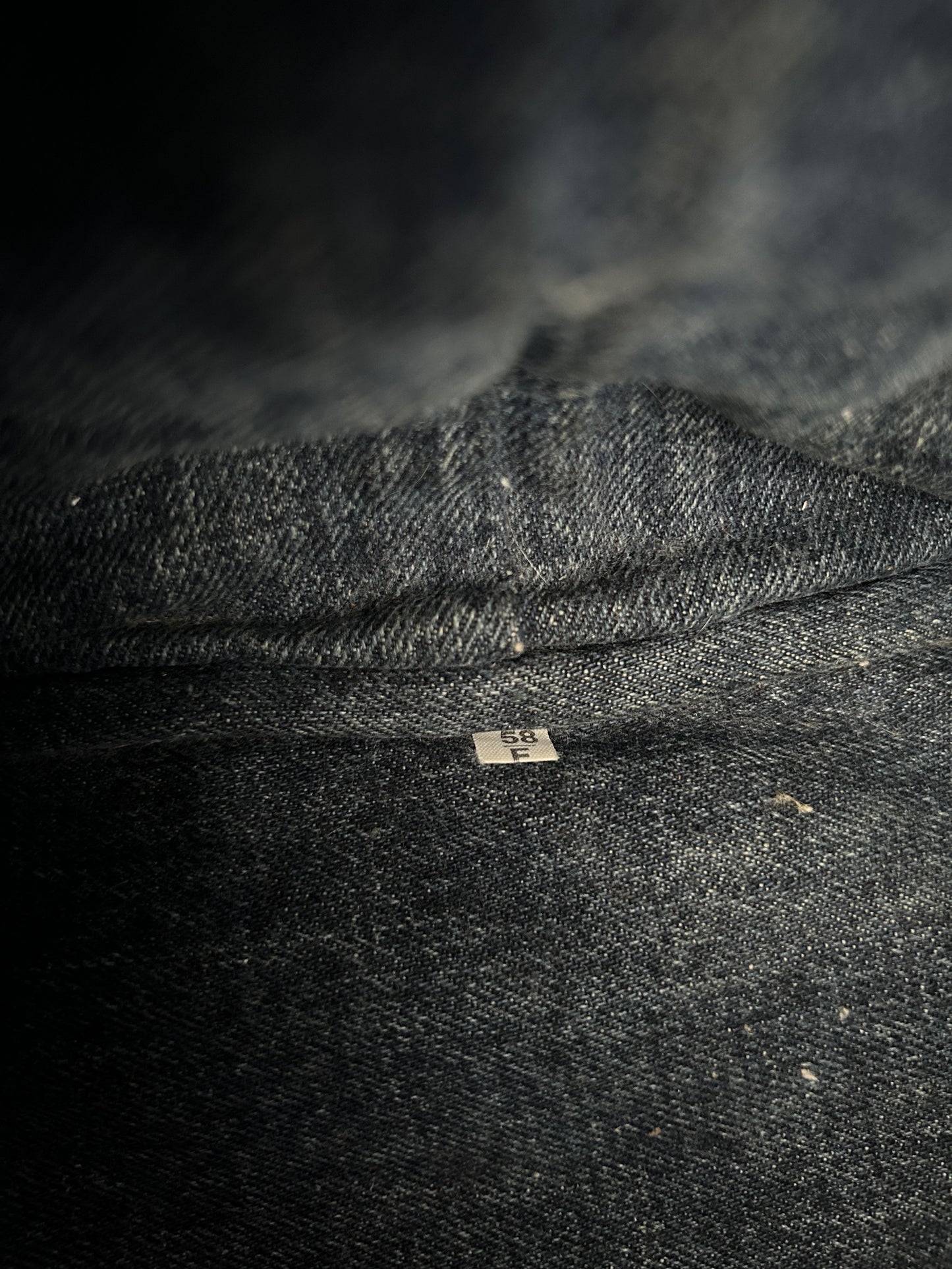 Prada Canapa denim handbag large size