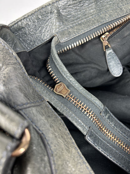 Balenciaga giant hardware city bag in dark gray