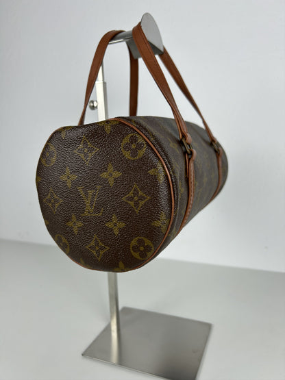 Vintage Louis Vuitton monogram papillon 26 mini boston bag