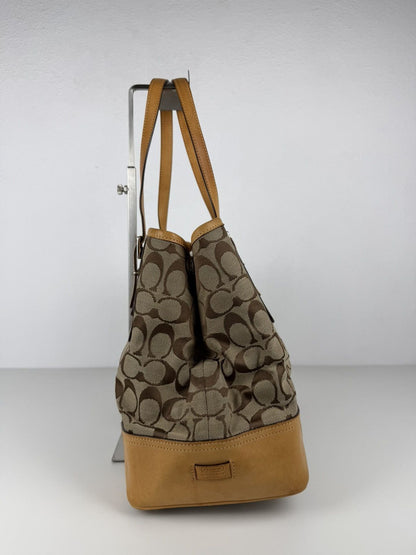 Coach signature tote
