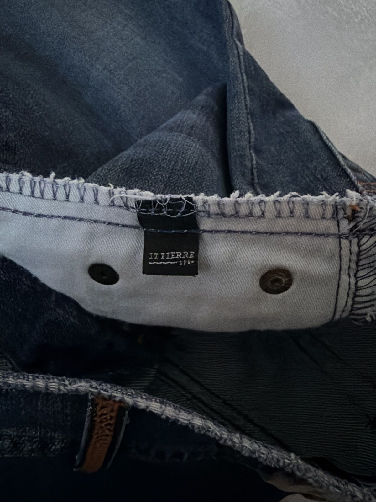 Y2k Dolce & Gabbana cutoff low waist flared denim