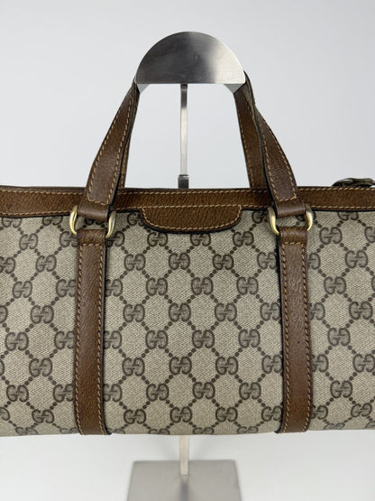 Vintage 70s Gucci monogram mini boston bag
