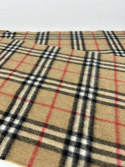 Vintage Burberry nova check cashmere scarf
