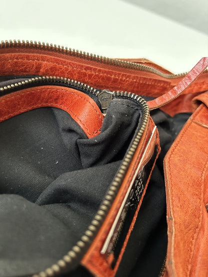 Balenciaga city bag in pumpkin spice