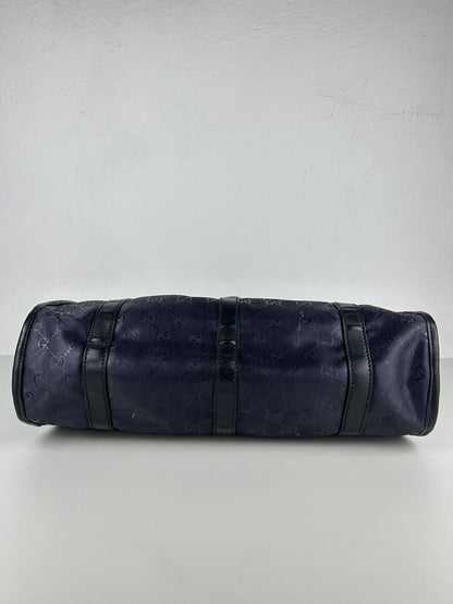 Gucci Jackie gg monogram coated canvas handbag