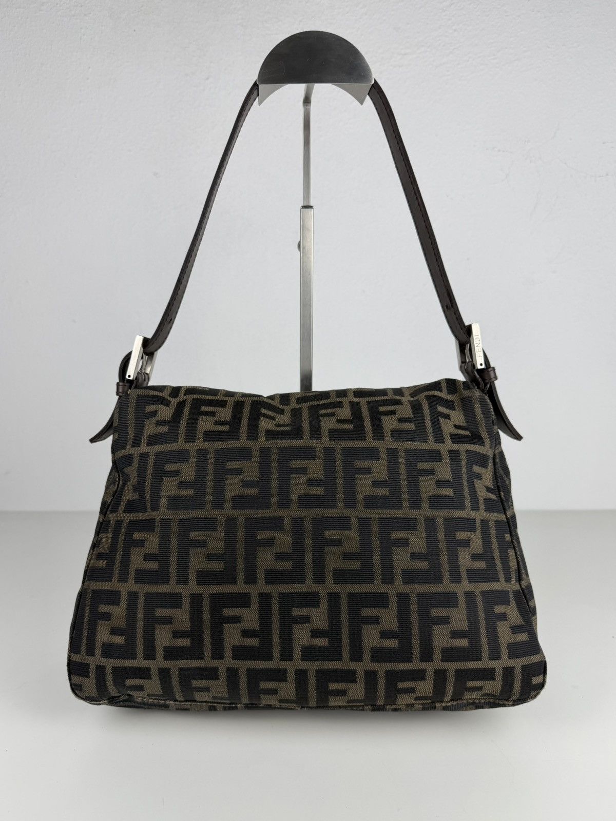 Vintage Fendi zucca monogram mamma baguette