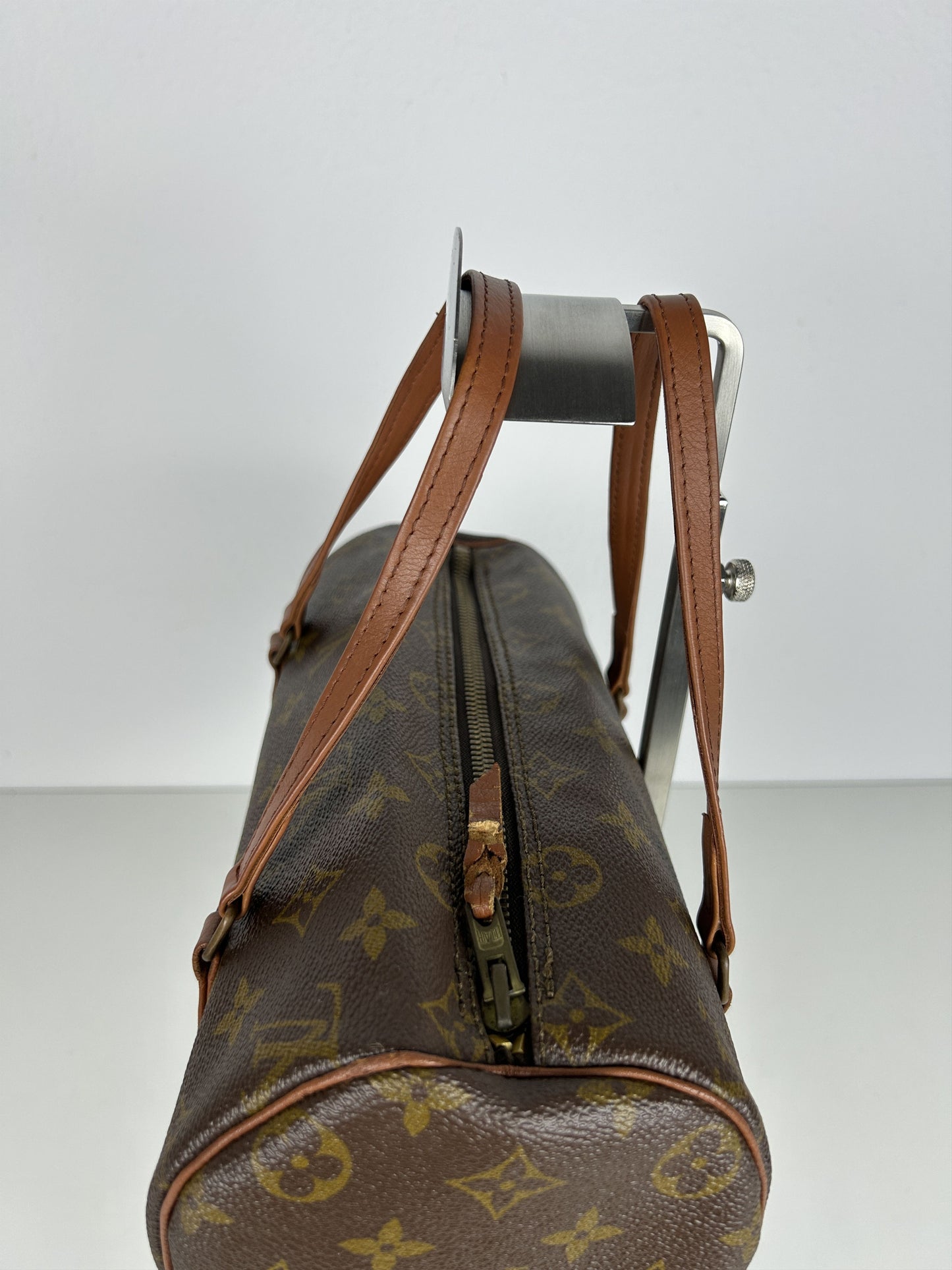 Vintage Louis Vuitton monogram papillon 26 mini boston bag