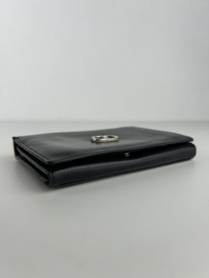 Vintage 90s Dior leather bifold wallet