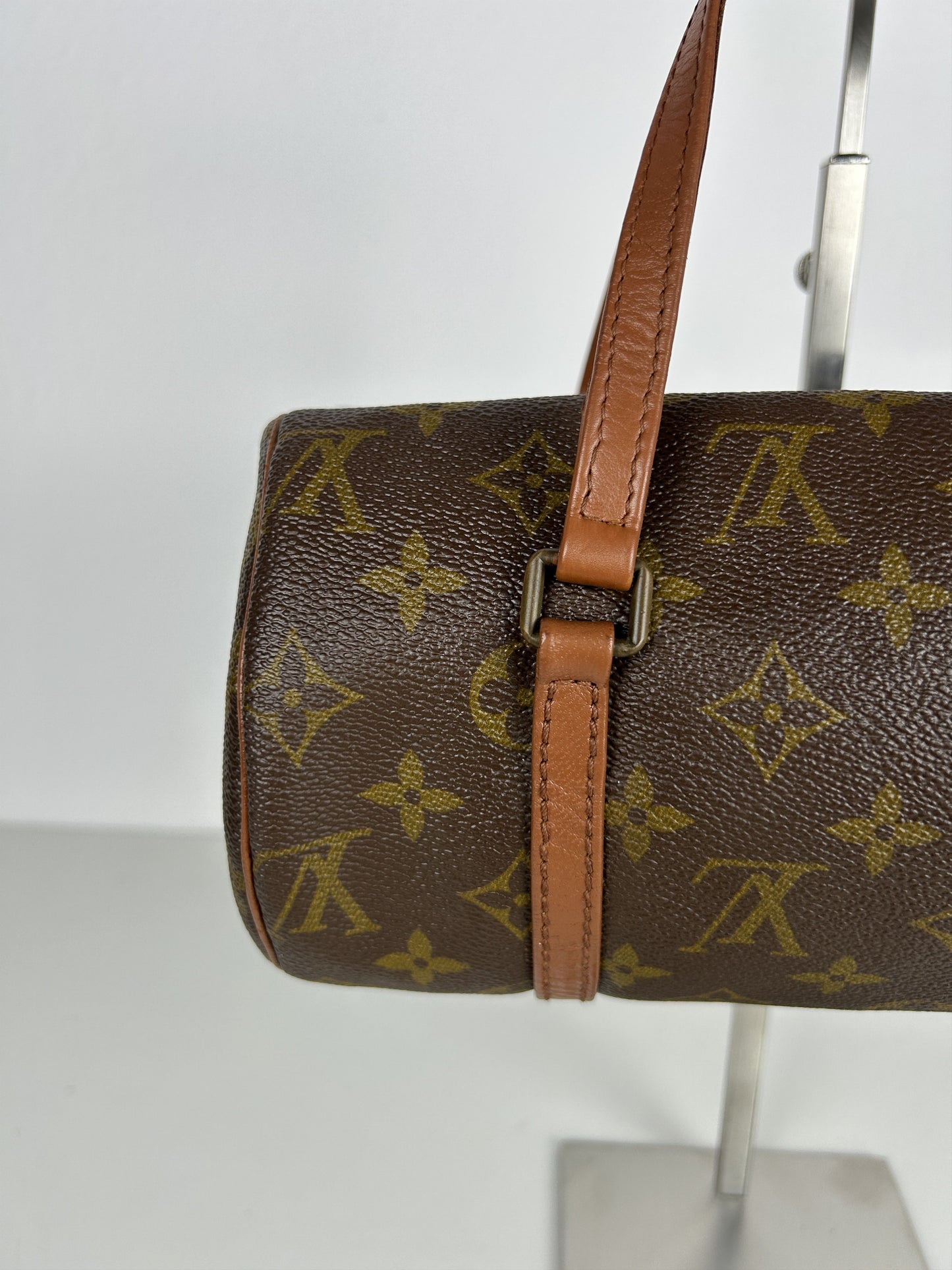 Vintage Louis Vuitton monogram papillon 26 mini boston bag