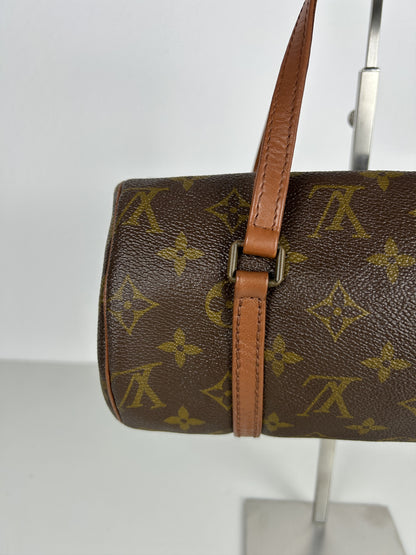 Vintage Louis Vuitton monogram papillon 26 mini boston bag