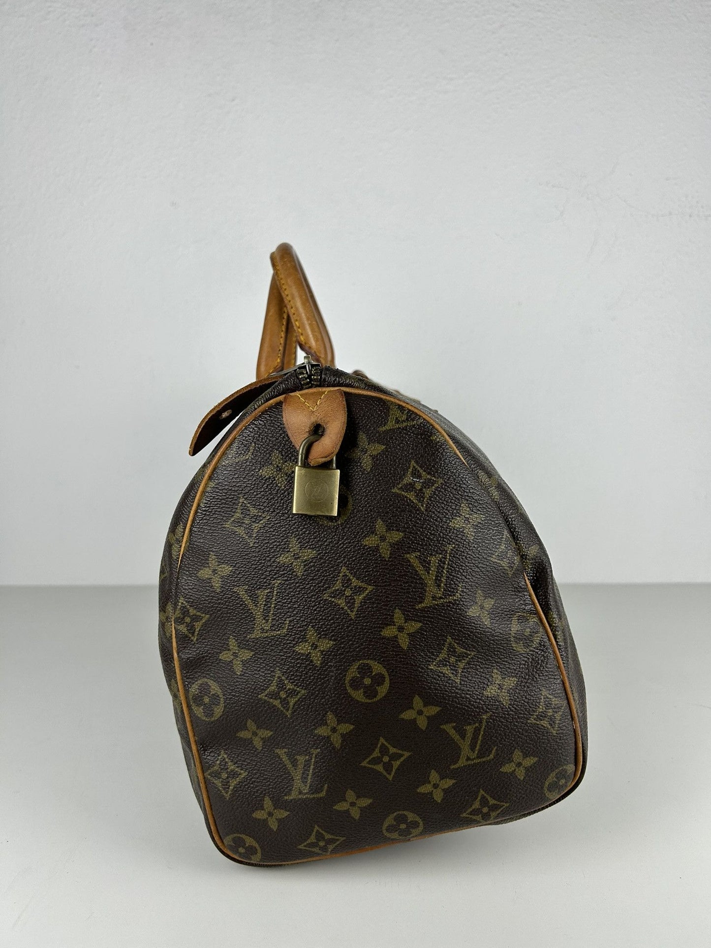 Vintage 80s Louis Vuitton monogram speedy 35 boston bag
