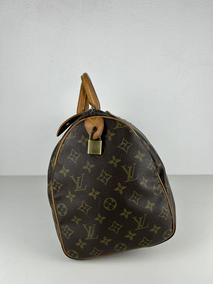 Vintage 80s Louis Vuitton monogram speedy 35 boston bag